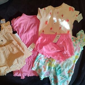 Carter's And Cat & Jack Baby Girl 3 To 6 Months